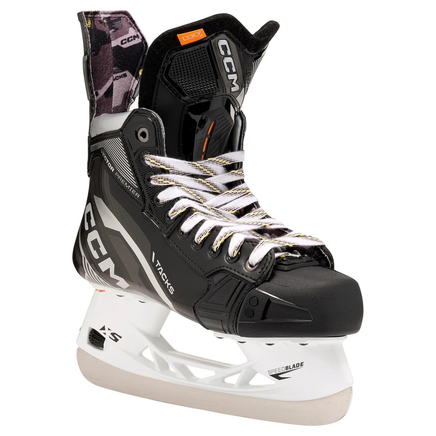 CCM Tacks Vector Premier Intermediate Hockey Skates (2022) With STEP Steel XS - Source Exclusive - Image 4