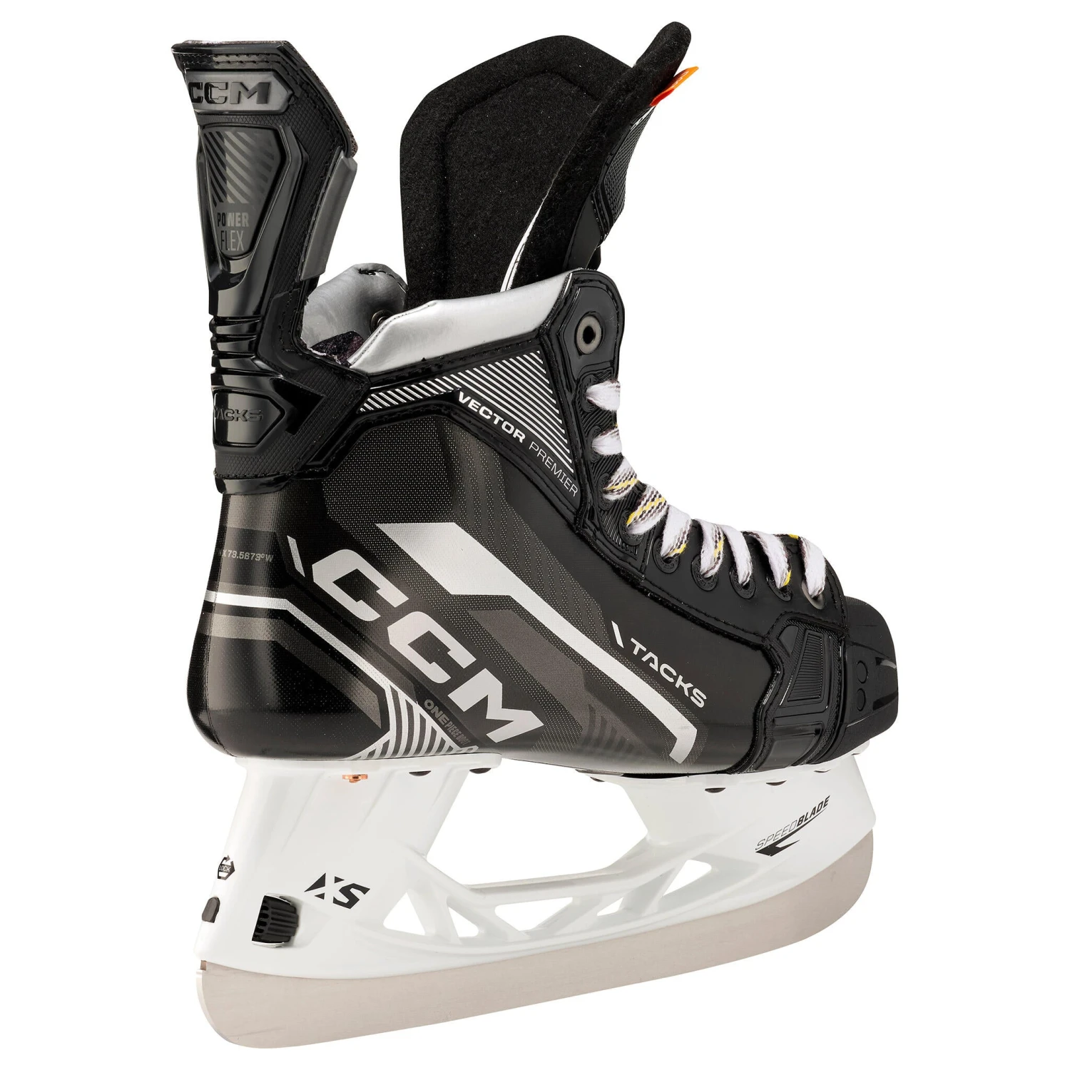 CCM Tacks Vector Premier Intermediate Hockey Skates (2022) With STEP Steel XS - Source Exclusive - Image 3