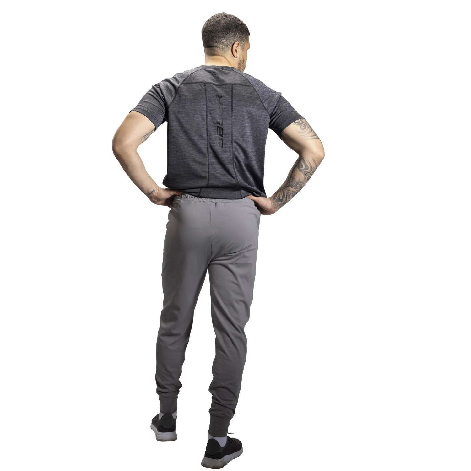 Bauer Fleece Performance Warmth Men's Jogger - Grey - Image 2