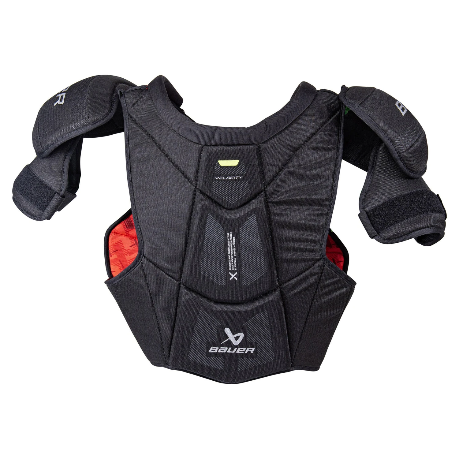 Bauer Vapor Velocity Intermediate Hockey Shoulder Pads 2022 - Source Exclusive