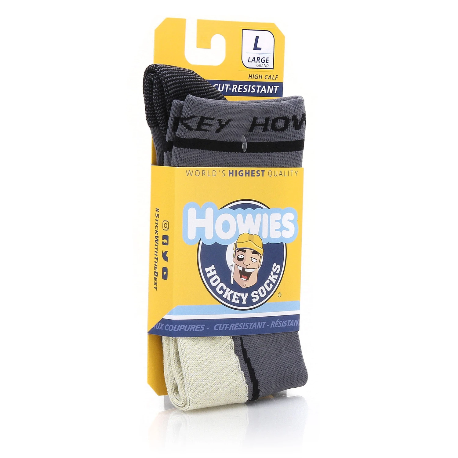 Howies Cut-Resistant Hockey Skate Socks - Image 6