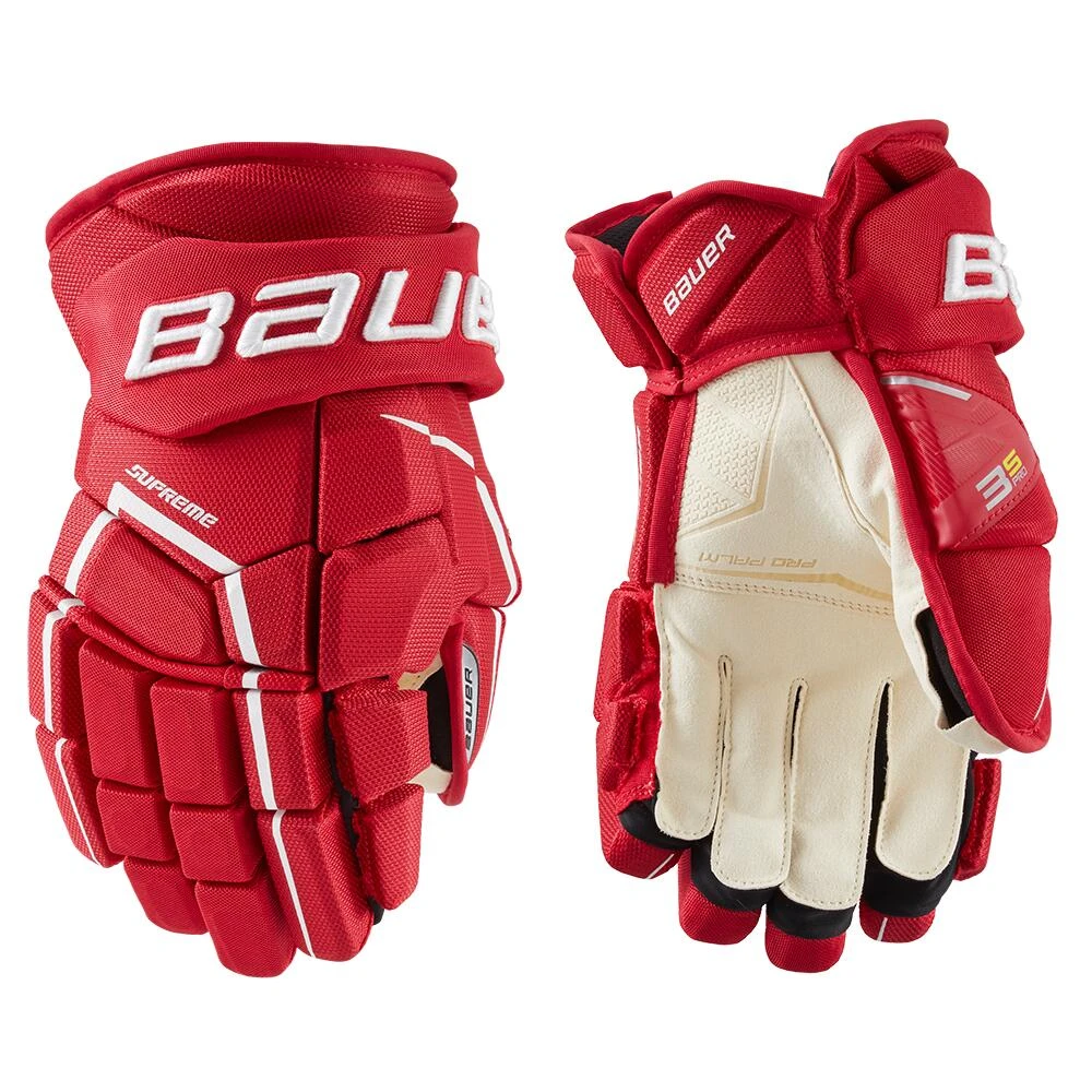 Bauer Supreme 3S Pro Intermediate Hockey Gloves (2021) - Image 5