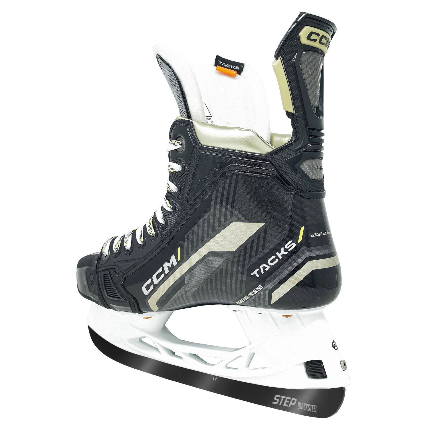 CCM Tacks AS-V Senior Hockey Skates (2022) With Step Blacksteel - Image 3
