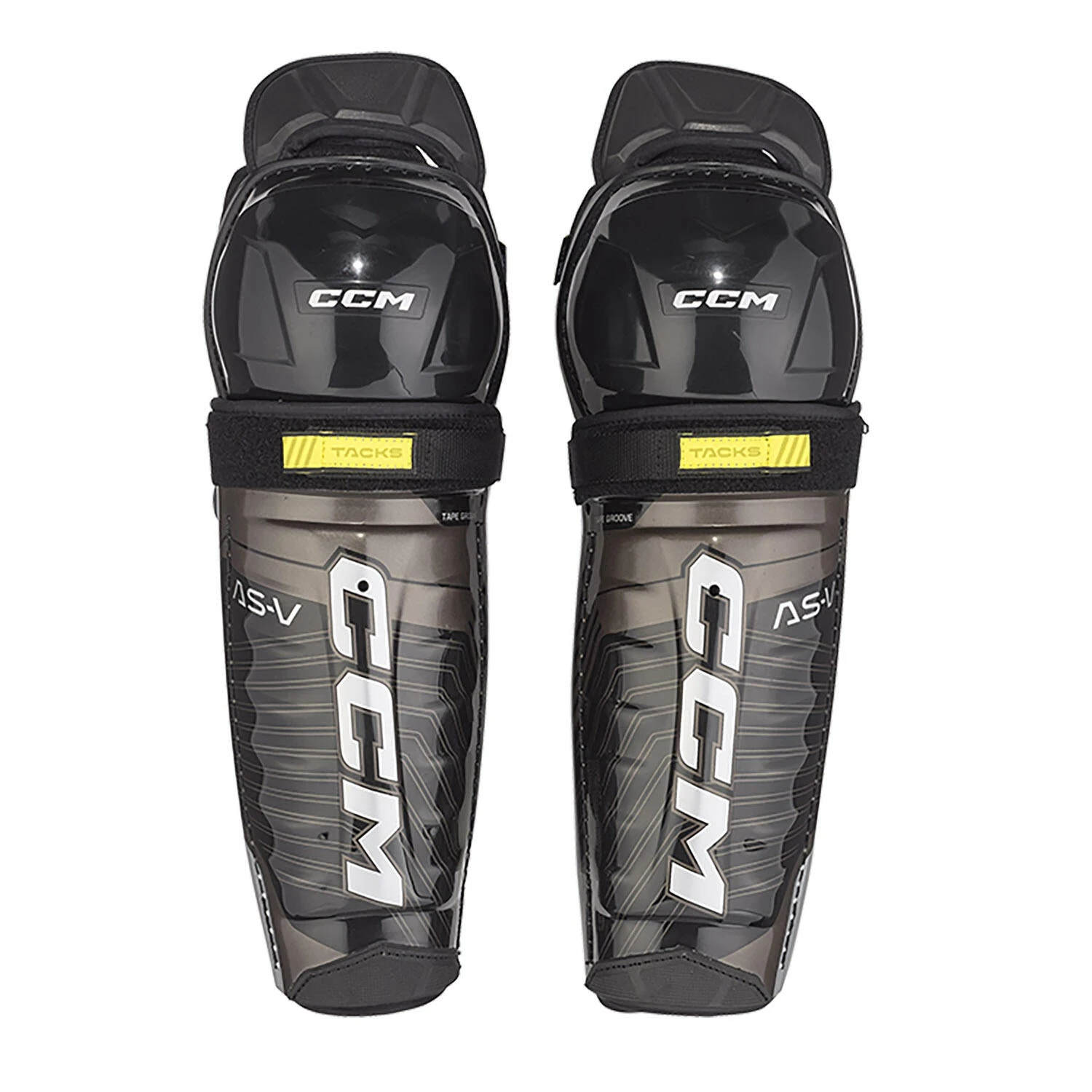 CCM Tacks AS-V Junior Hockey Shin Guards (2022)