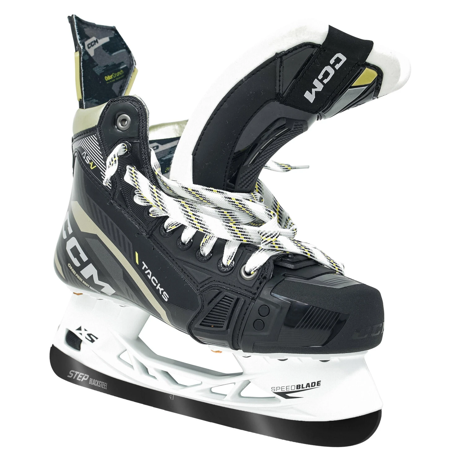 CCM Tacks AS-V Senior Hockey Skates (2022) With Step Blacksteel - Image 7
