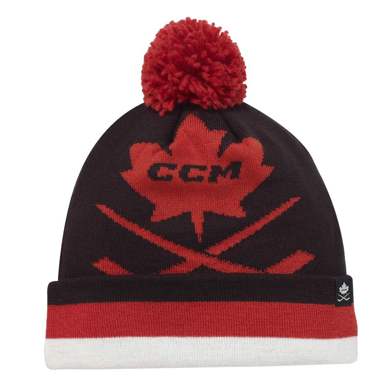 CCM Leaf Knit Pom Adult Hat
