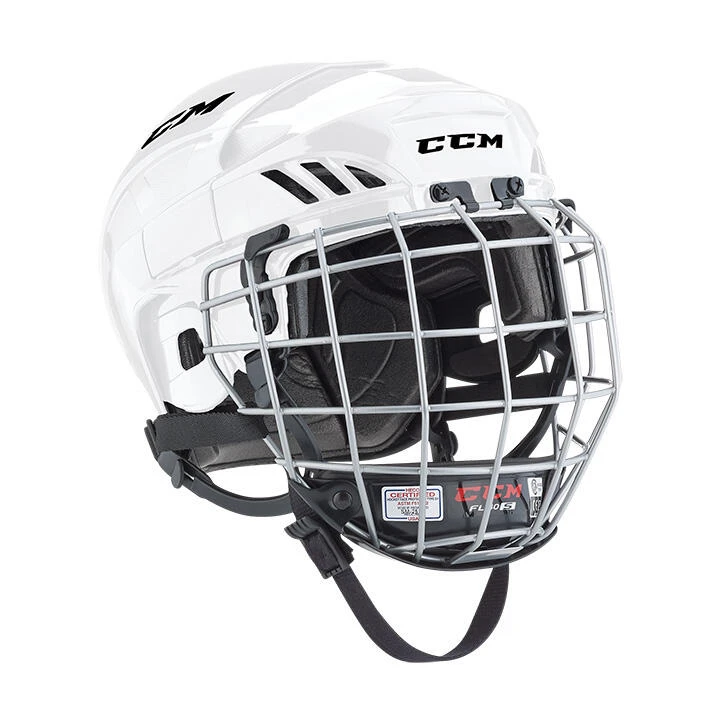 CCM Fitlite FL40 Senior Hockey Helmet Combo