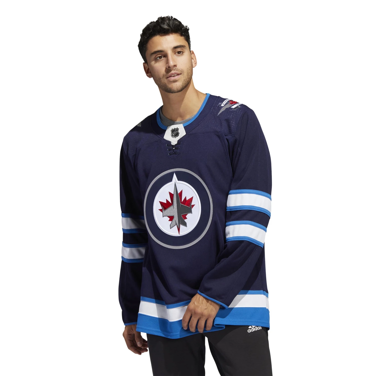 Adidas Mens Adizero Jersey - Winnipeg Jets Home - Image 3