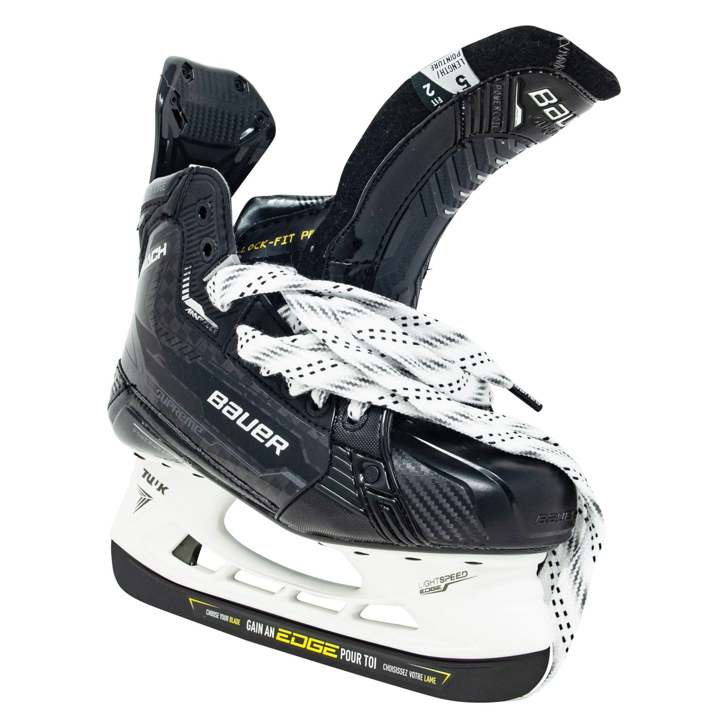 Bauer Supreme MACH Intermediate Hockey Skates (2022) With Pulse Steel - Image 7
