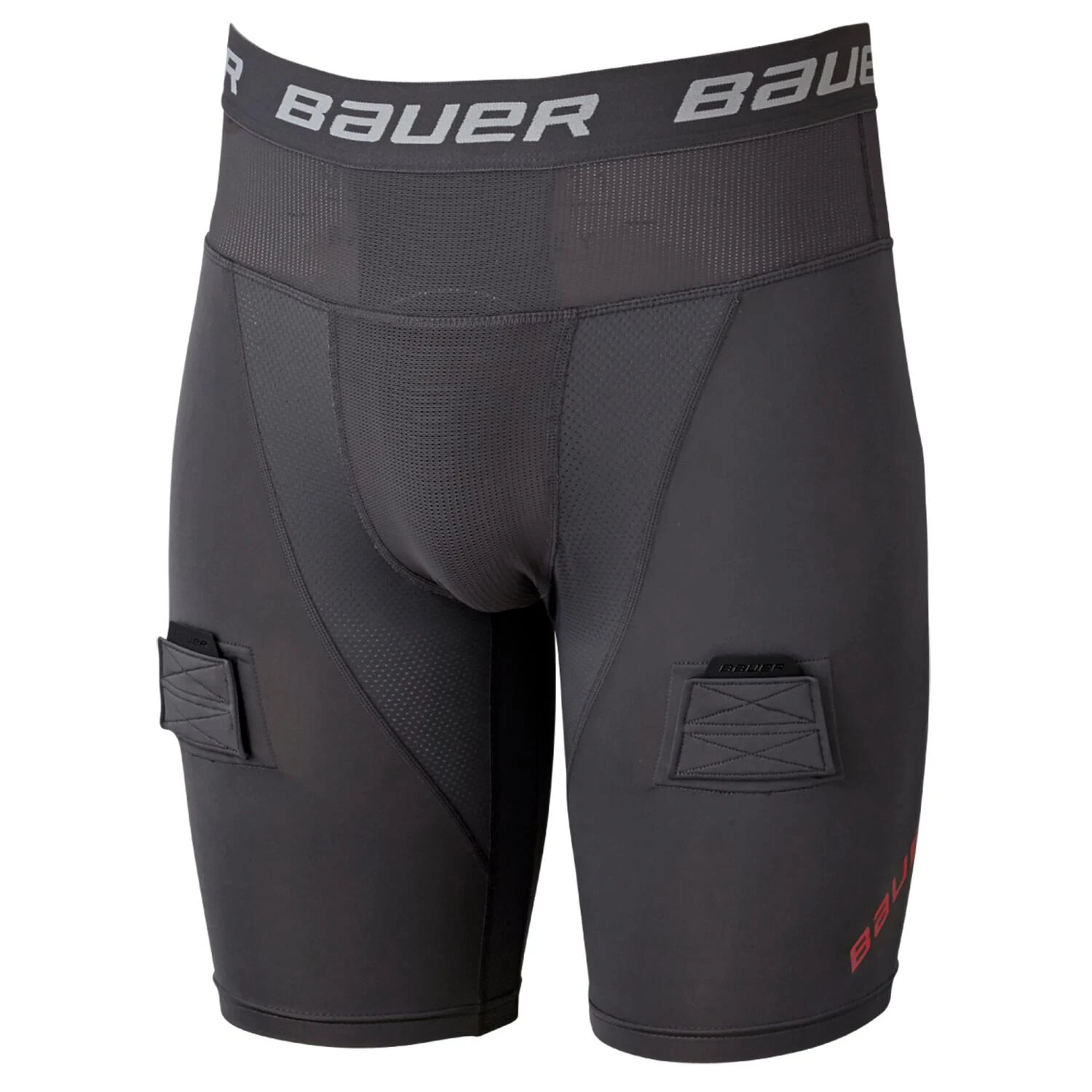 Bauer Pro Lock Jock Short - Dark Grey (2019)