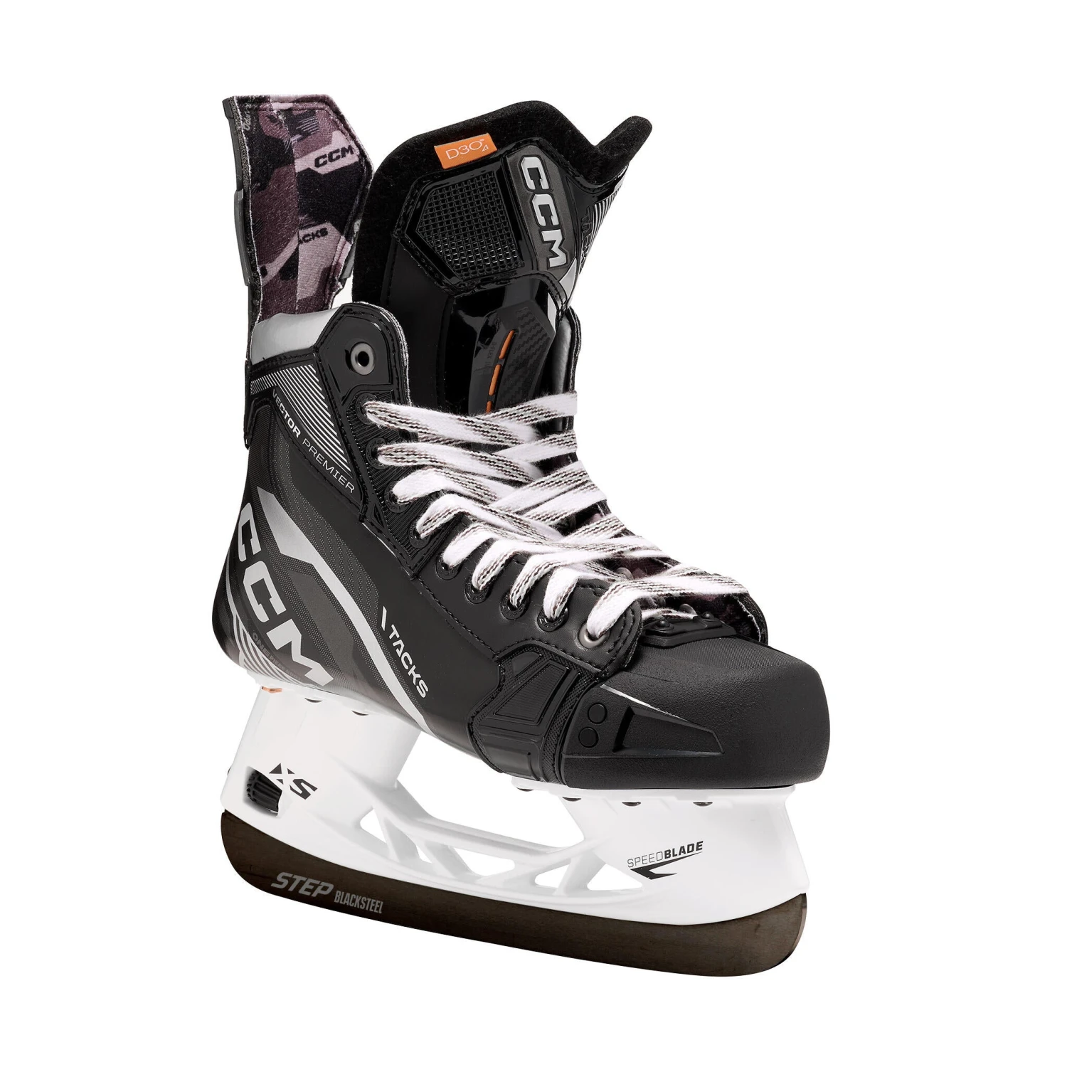 CCM Tacks Vector Premier Senior Hockey Skates (2022) With STEP Blacksteel XS - Source Exclusive - Image 4