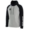 Bauer Square Hoodie - Black/Heather Grey