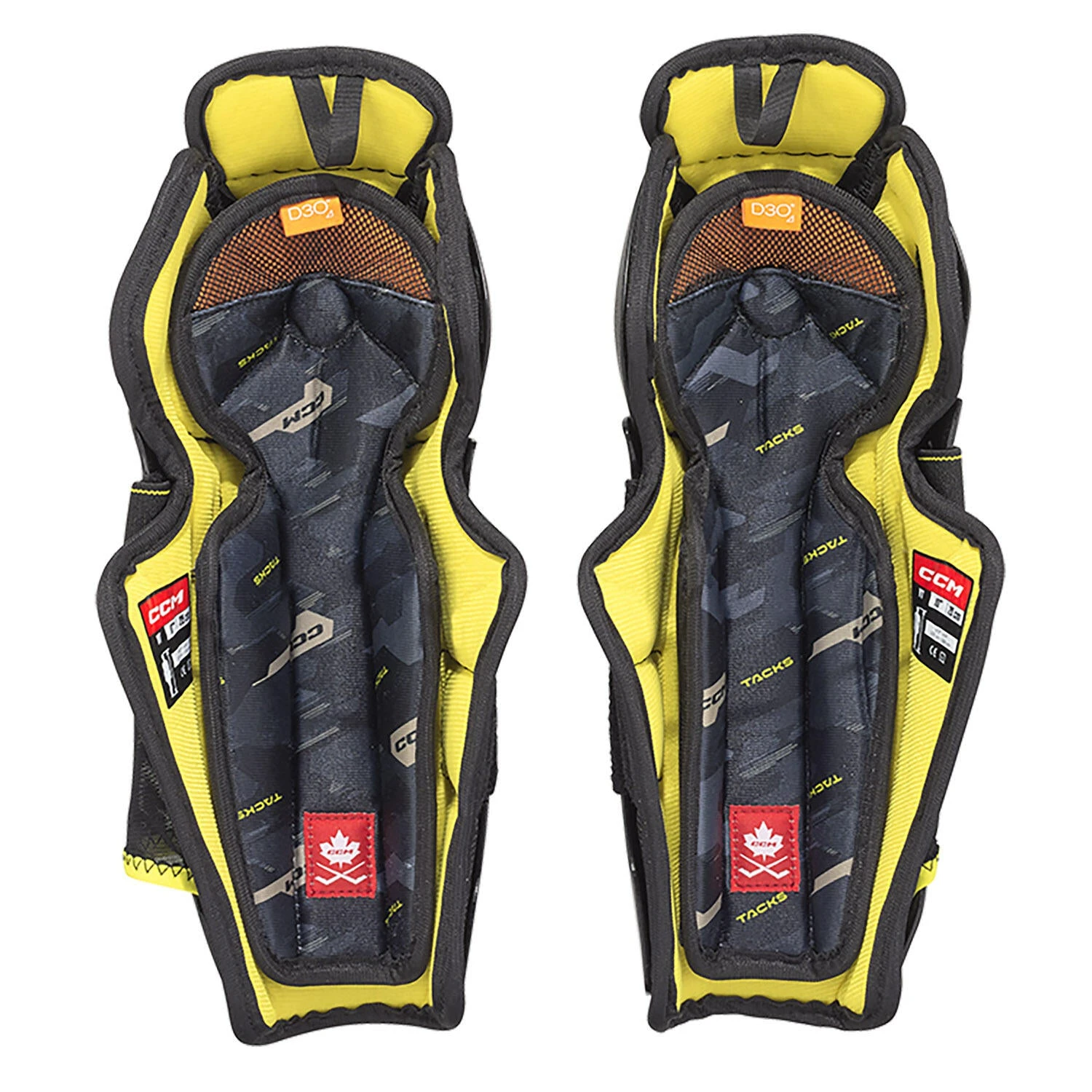 CCM Tacks AS-V Pro Youth Hockey Shin Guards (2022) - Image 2