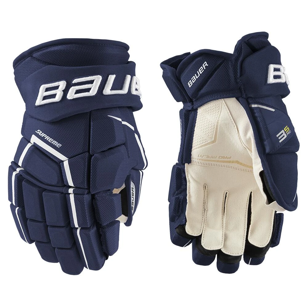 Bauer Supreme 3S Pro Intermediate Hockey Gloves (2021) - Image 4
