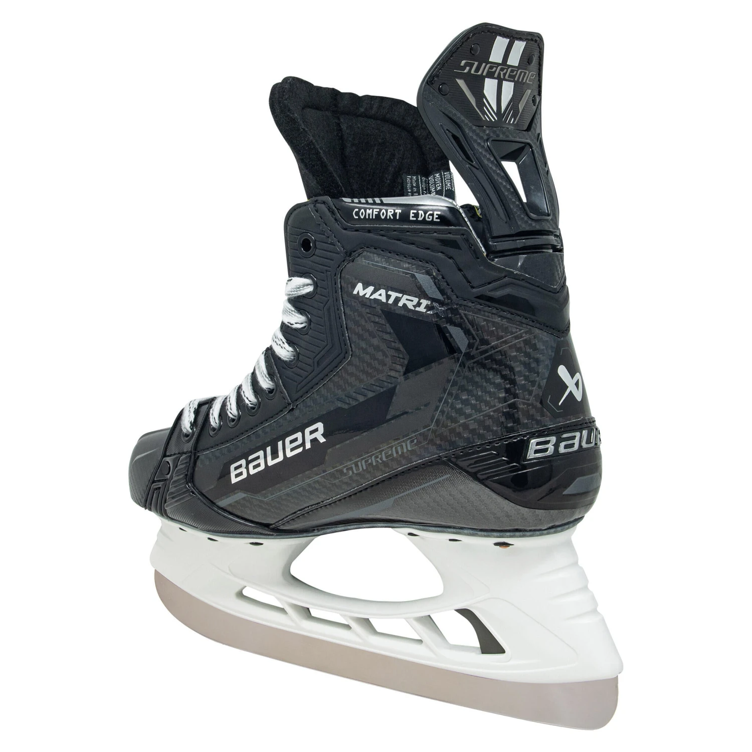 Bauer Supreme Matrix Intermediate Hockey Skates (2022) With Carbonlite Steel - Source Exclusive - Image 4