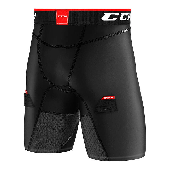 CCM Junior Mesh Jock Shorts With Tabs - Image 2