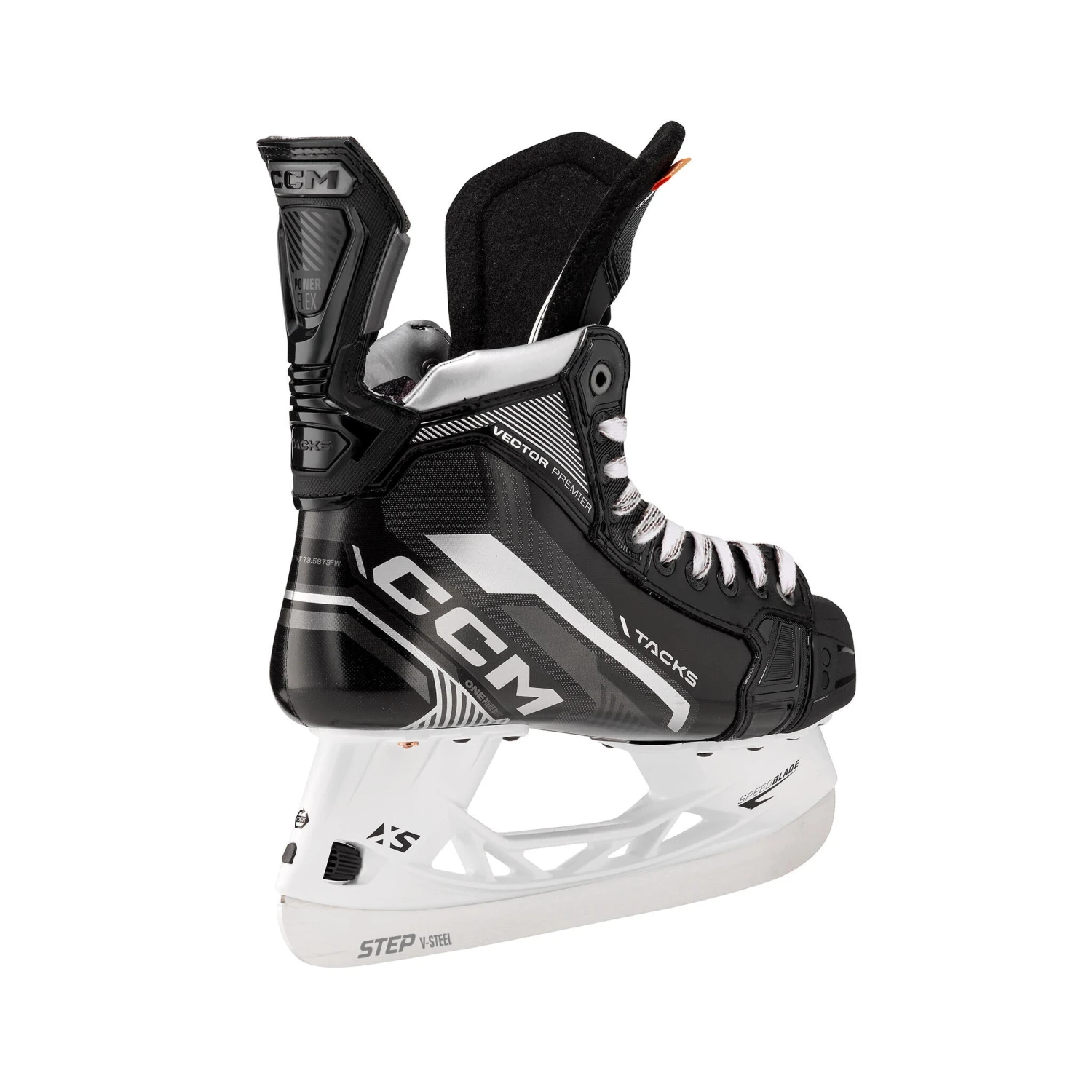 CCM Tacks Vector Premier Intermediate Hockey Skates (2022) With STEP V-Steel XS - Source Exclusive - Image 3