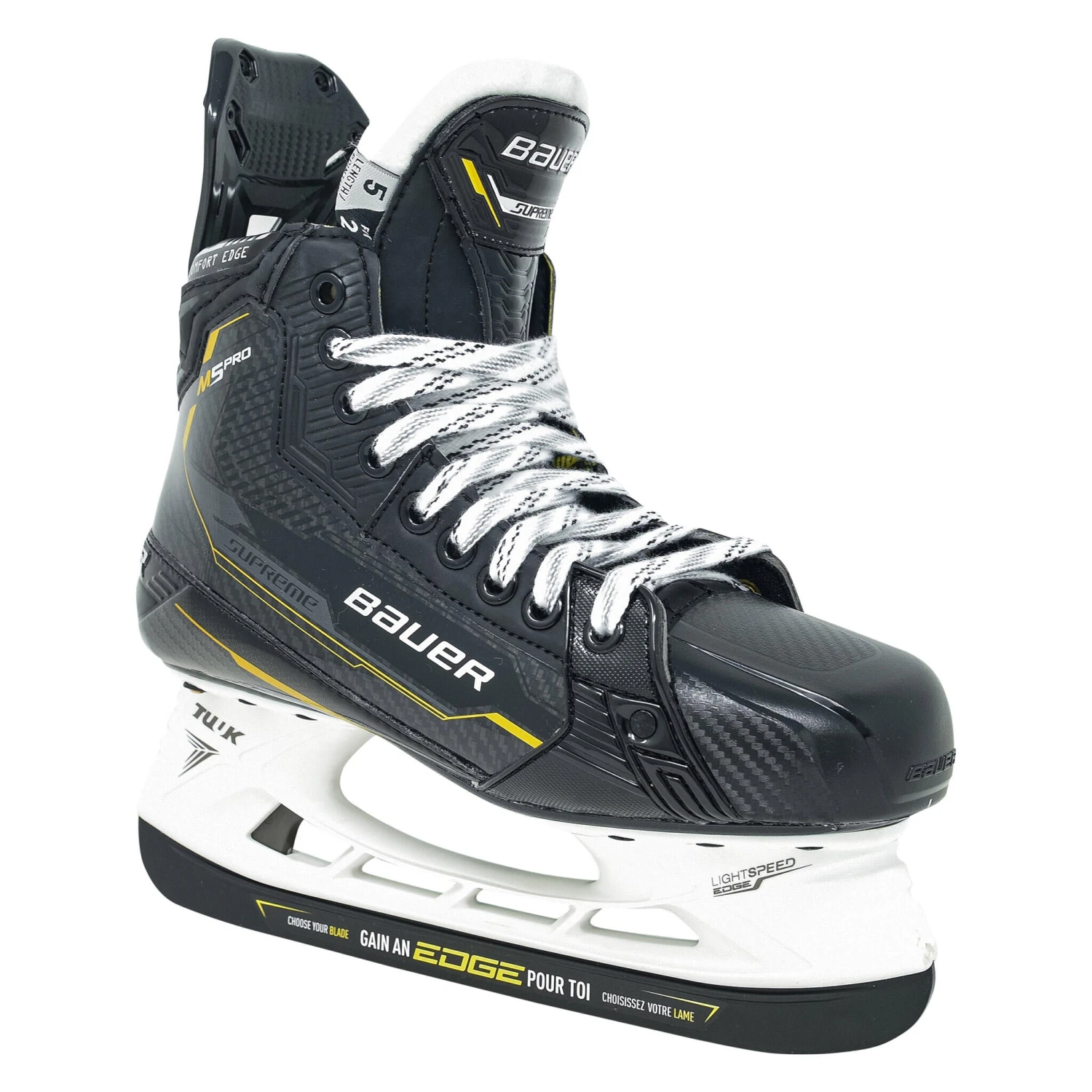 Bauer Supreme M5 Pro Intermediate Hockey Skates (2022) With Carbonlite Steel - Image 4