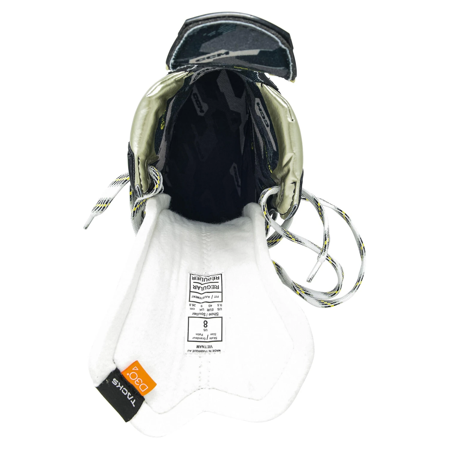 CCM Tacks AS-V Senior Hockey Skates (2022) With Step Blacksteel - Image 8